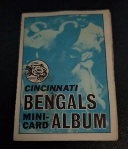ALBUM MINI-CARD TOPPS FOOTBALL 1969 "RARO" #19 CINCINNATI BENGALS COMPLETO (10) - Foto 1 di 5