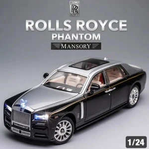 1/24  ROLLS ROYCE Phantom Alloy Diecast Vehicle Model Toy Collectible GIFT NEW - Picture 1 of 13