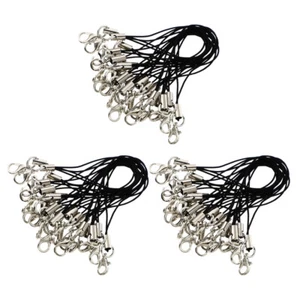 100 PCS Cavo Del Telefono Cellulare Cordini Corti Con Chiusura Moschettone - Zdjęcie 1 z 12