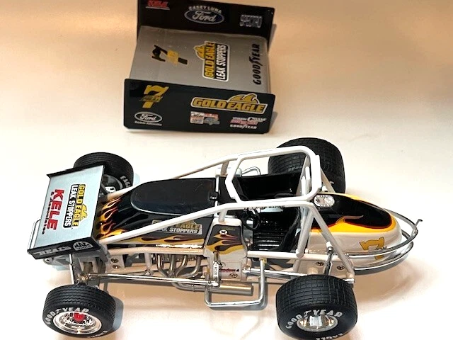 GMP 1:25 1997 Jeff Swindell Gold Eagle #7tw Sprint Car Leak Stoppers - Image 1 of 4