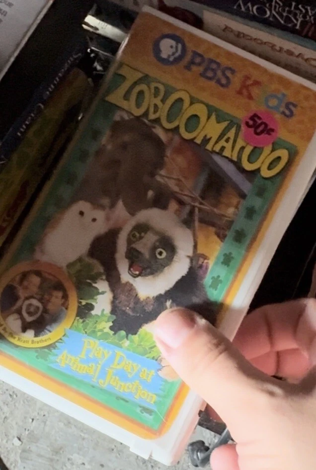 Zoboomafoo - Play Day at Animal Junction VHS 2000 Bullet-Style Clam Shell Film - Image 1 of 1