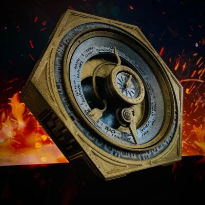 Archimedes Dial (Painted) - (Life Size - 1:1 Scale) - Image 1 of 4