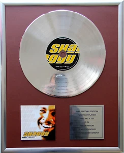Shaggy Hot Shot CD,Cover + 12 " Vinyl goldene /platin Schallplatte - Bild 1 von 1