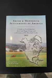 Amish & Mennonite Settlements of America Botschaft America Horse & Buggy Signed - Picture 1 of 8