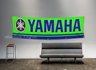 Yamaha Flag Banner ATV ATC Motorcycle Racing Flag Garage Wall Decor  2X8Ft