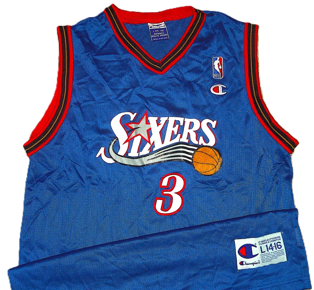 激レア▼NBA▼「A.IVERSON（アイバーソン）」★JERSEY（Away） 激レア▽NBA▽「A.IVERSON（アイバーソン）」☆JERSEY（Away）