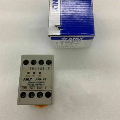 1Pcs New ANLY Phase Sequence Protection Relay APR-4S - Image 1 of 3