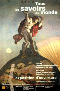 Tous les Savoirs du Monde, "Bibliotheque Nationale de France" 1997 Poster - Picture 1 of 1