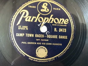 78 rpm 10" PHIL CARDEW camp town races / square dance - Picture 1 of 1