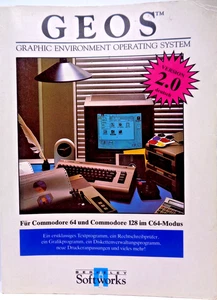 COMMODORE 64/128 -- GEOS VERSIÓN 2.0 ALEMÁN (BERKELEY/M&T -MANUAL) #3DE - Imagen 1 de 9