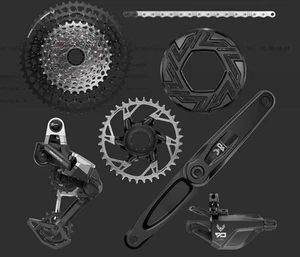 SRAM Eagle 90 Ebike Groupset - 170mm, Bosch, 36T, Clip-on Guard, Chain, XS-1275 - Picture 1 of 1