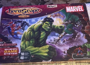 heroScape MARVEL The Conflict Begins Master Set Board Game BOX-NO Figures-Parts - Picture 1 of 10