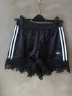 adidas Originals Satin Lace Loose Shorts Women Lifestyle Casual AsiaFit LD1813
