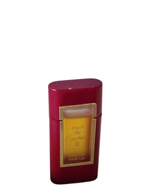 EDP Mini MUST DE CARTIER II Eau De Parfum 4ml Vintage - Image 1 of 3