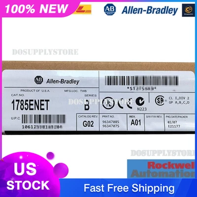 Módulo de interfaz EtherNet 1785-ENET/B PLC 5 PLC sellado de fábrica Allen-Bradley Foto 1 de 4