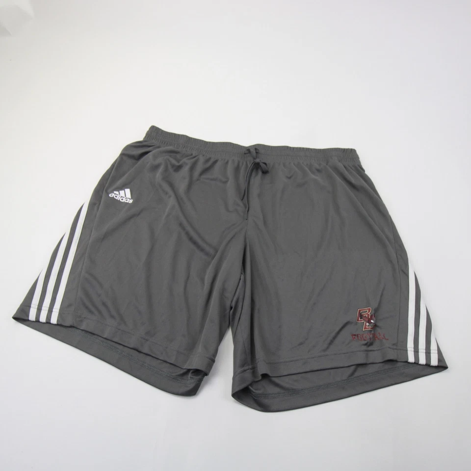 Boston College Eagles adidas Practice Shorts Men's Gray Used - Image 1 of 1