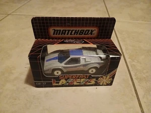Vintage Matchbox Superfast Lasers LW 17 Lamborghini Sealed MIB - Picture 1 of 4