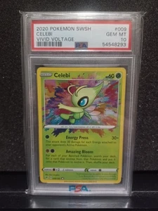 Pokemon Complete Set of 9 Amazing Rare Vivid Voltage/Shining Fates ALL PSA 10 - Picture 1 of 18