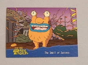 Fleer Ultra: Aaahh!! Real Monsters "L'ODORE DEL SUCCESSO" #9 Trading Card - Foto 1 di 2
