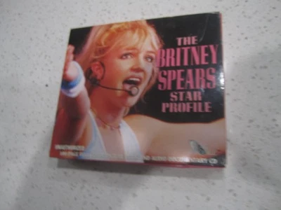 Original The Britney Spears Star Profile 100Page Picture Book & CD Set FREE SHIP - Image 1 of 4