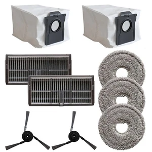 Vacuum Cleaner Replacement Kit Mop Cloth Dust Bag Side Brush for MOVA For P50 - Picture 1 of 7