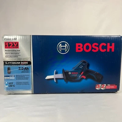 Bosch 12-volt 2 Amp Variable Speed Cordless Reciprocating Saw (Battery Included) - Image 1 of 3