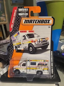Matchbox '09 Ford F-350 Ambulance "Santa Ursula" (2015 MBX Basic - Heroic Rescue - Picture 1 of 2