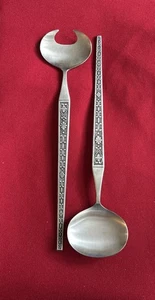 Cuchara y tenedor para servir ensalada sólida Cordova (ino inoxidable) de Riviera (2 piezas) - Imagen 1 de 3