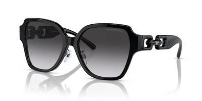 Gafas de sol cuadradas negras brillantes Emporio Armani 0EA4202F 50178G Foto 1 de 4