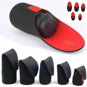 Camera Lens Storage Pouch Lens Case Soft Neoprene Protector Bags For DSLR/SLR - Picture 1 of 15