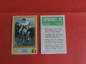 N 229 STAN OCKERS PANINI SPRINT 71 CYCLISME RADFAHREN WIELRIJDER CICLISMO - Picture 1 of 1