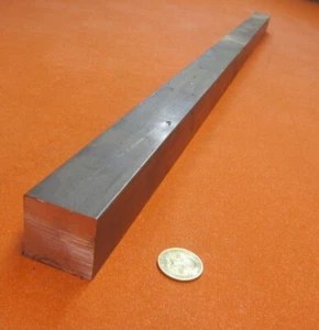 Barras cuadradas de acero de aleación 4140 recocidas, 1 1/2" x 1 1/2" de ancho x 36" de largo - Imagen 1 de 14