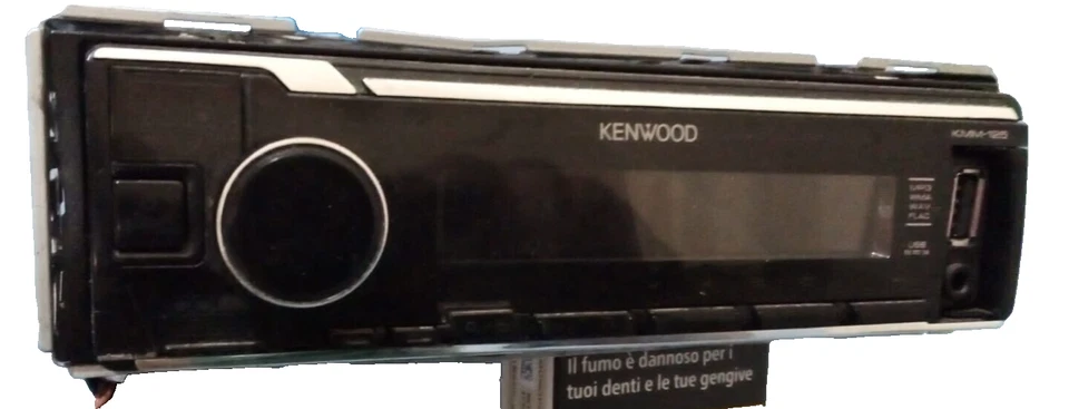 KENWOOD KMM 125 CAR RADIO KMM-125 CD/USB 1 DIN LCD DISPLAY 50W stereo autoradio - Immagine 1 di 1