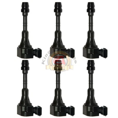 New Pack 6 Ignition Coil For 03-09 Infiniti FX35 G35 M35 Nissan 350Z UF401 C1439 Foto 1 de 4