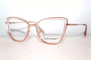 NUEVOS MARCOS DE GAFAS MODERNOS DE TODOS MODOS ORO RUBOR AUTÉNTICOS 52-17-140 MM - Imagen 1 de 7