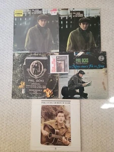 PHIL OCHS PLEASURES OF THE HARBOR LP shrink w/ORIG inner sleeve Incl Phil Lot - Picture 1 of 12