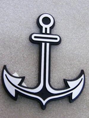 3d Aufkleber Anker Klebeschild Schild Kunststoff - Bild 1 von 2
