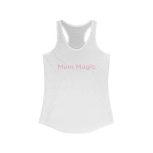 Camiseta sin mangas Mom Magic Racerback - Perfecto para mamás, regalos para el día de la madre, fitness - Imagen 1 de 5
