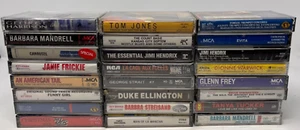 LOT Of 24 Factory Sealed Rock And Jazz Cassette Tapes Springsteen Hendrix - Picture 1 of 12