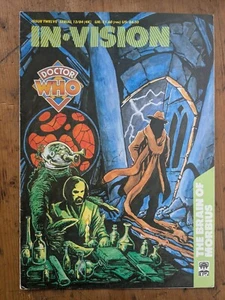 Revista Doctor Who In-Vision The Brain of Morbius Making of Classic Dr Who CMS - Imagen 1 de 6