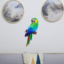  Iron Toucan Office 3d Bird Wall Decoration Tropical Hanging Art