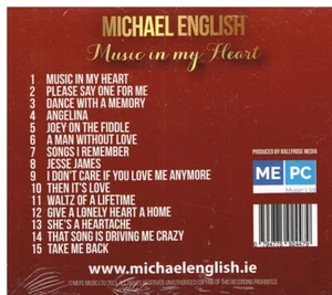 MICHAEL ENGLISH Brand NEW CD "MUSIC IN MY HEART" IRISH COUNTRY - Picture 1 of 2