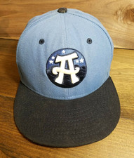 New Era Asheville Tourists Blue Fitted Hat 59 Fifty Baseball Cap 7 MiLB