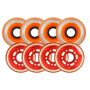 Labeda Rollhockey Laufrad Premium X-Soft 74A Jugend Hilo Combo 68mm 72mm Union - Bild 1 von 4