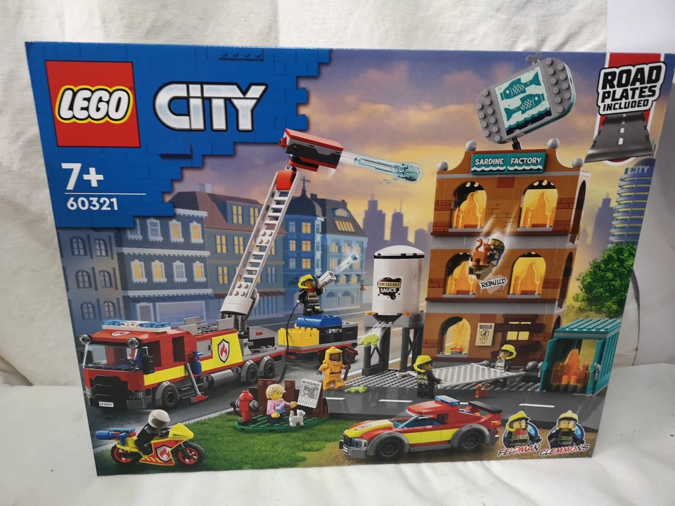 LEGO City Fire La Brigade Pompiers 60321 / ENFANT Fille Garçon Jeux NEUF