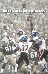 2000 Chicago Bears NFL Football Media Guide - Picture 1 of 1
