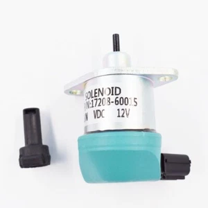 For Kubota D905 D1005 D1105 17208-60010 17208-60015 Tractor Fuel Shut Solenoid - Imagen 1 de 6