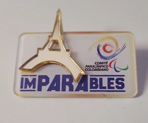 PARIS 2024 OLYMPIC PARALYMPIC COLOMBIA EIFFEL TOWER NOC PIN - Picture 1 of 1
