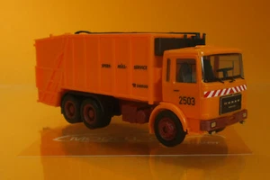 1:87 Herpa LKW Roman Diesel Müllwagen Sperrmüll-Service Berlin-Ost 311946 LKW - Picture 1 of 3