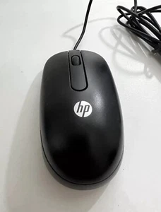 HP MSU1158 USB Laser Mouse 2-Button Scroll Wheel 674318-001 - Black - Picture 1 of 3